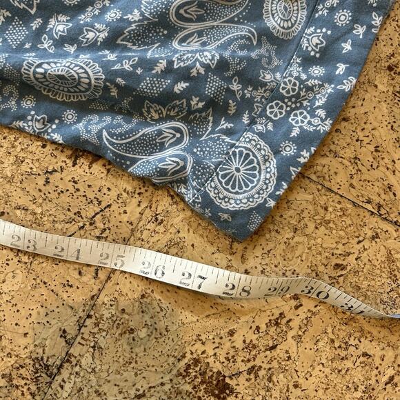 RRL Ralph Lauren Limited Edition Paisley Print Pajamas Sleep Set Shirt Pants OS - Picture 9 of 9